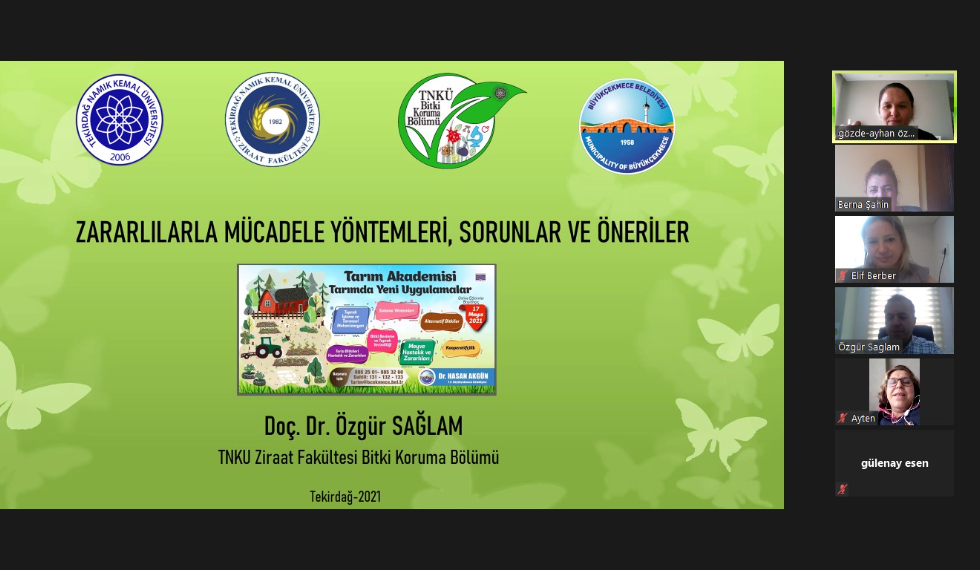 Büyükçekmece Belediyesi’nin ‘’Tarımda Yeni Uygulamalar’’ eğitimi tamamlandı