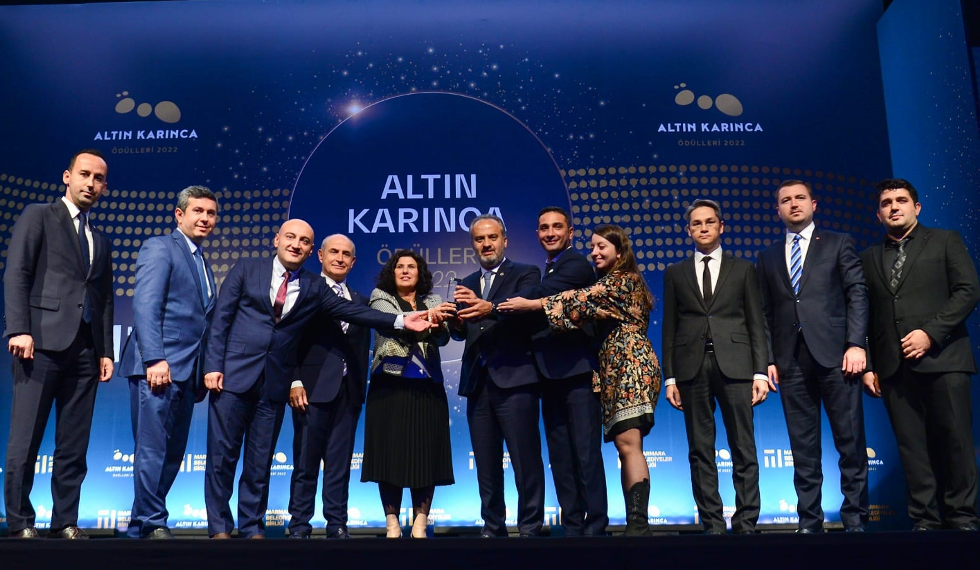Büyükçekmece Belediyesi’nin 2 projesi Altın Karınca Ödülü’nü aldı