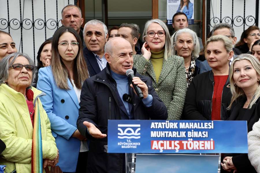 Atatürk mahalle muhtarlığı törenle açıldı    