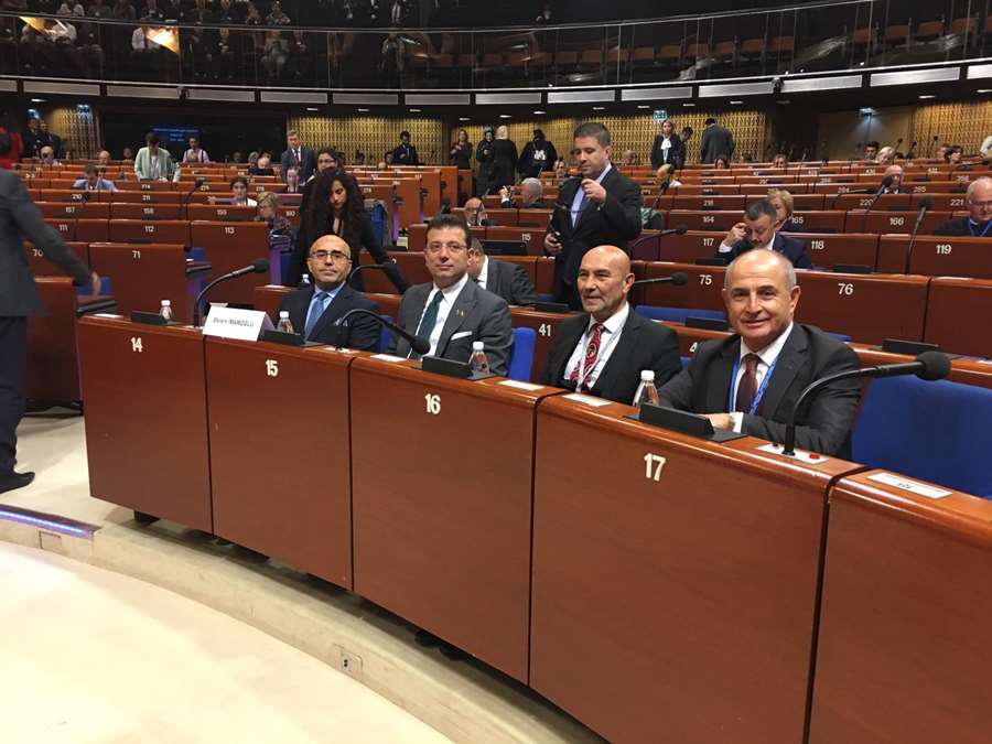 Başkan Akgün, Ulusal Yerel ve Bölgesel Yönetimler Konferansı için Strasbourg’...